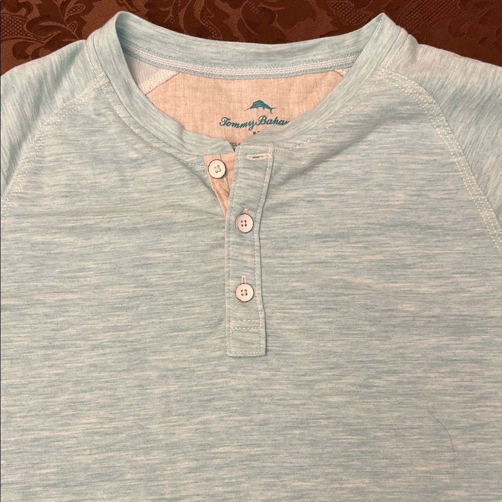 Tommy Bahama Teal Logo Crewneck Tee